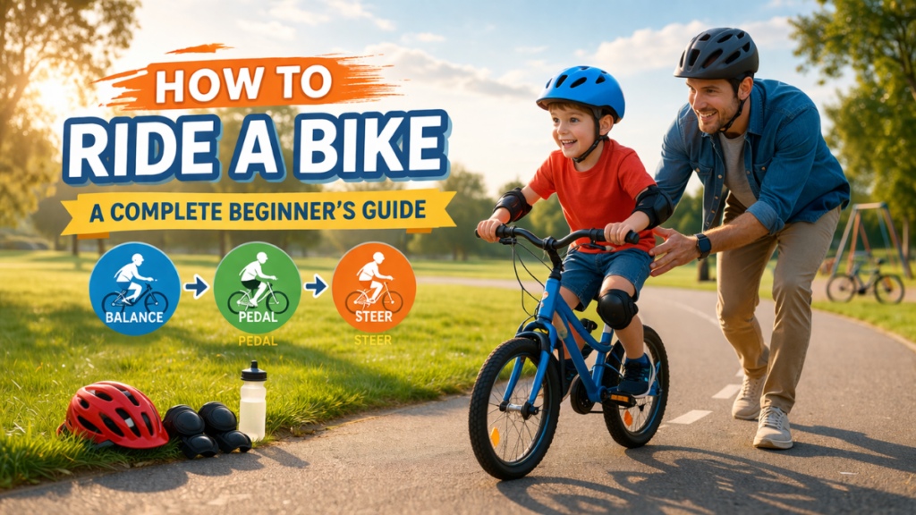 Bike Riding Tutorial How to Ride a Bike: A Complete Beginner’s Guide - Pokedle